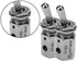 TV-3S Electric Solenoid Air Valve: Knob Toggle Value Switch, Pneumatic Mechanical 2 Position 3 Way