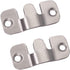 Wolfride 30pcs Flush Mount Brackets, Interlocking Hanger Bracket Wall Mount Hardware for Picture Frames