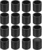 uxcell 76Pcs Chair Leg Caps, Fit OD 12mm (4/9 Inch) Non-Marking PVC