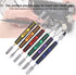 Zopsc 6PCS Prying Opening Repair Tool Crowbar Repair Tools Kit Set Crowbar Disassemble Pry Bar Anti-Slip Silicone for Mobile Phone Computers Tablets