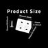 AUXBC 50PCS 19mm/0.75 90 Home(4 White Plastic Corner Bracket L Shape Right Angle Bracket Corner Brace Degree Shelf