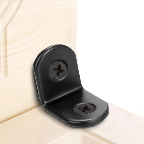 Aruicheng L Bracket Metal Brackets for Shelves Corner Bracket L Brackets for Wood Angle Bracket Corner Brace Small