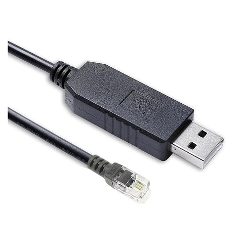 WQGDUIGF 4P4C RJ9 to RS232 Serial Cable for IEQ30 Pro IEQ45 Pro CEM60
