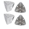 uxcell a16112200ux0568 Wooden Case Box Cabinet 28mmx28mmx28mm Iron Edge Corner Protectors Covers