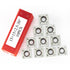 15mm Square Carbide Inserts Cutters, Knives Blades for Woodworking Spiral/Helical Planer Cutter Head or Lathe Turning