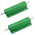 Yohii 2Pcs Aluminum Housed Chassis Mounted 100W 0.3 Ohm 5% Wirewound Resistor (G7.23)