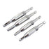 4Pcs Door Self-centering Hinge Drill, Window Hole Opening Center Drill Bit Hole Puncher Woodworking Tools