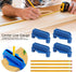 Jeanoko 4pcs Center Finder Tool, Practical Woodworking Center Line Scriber Gauge, Multifunctional Marking Tools