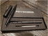 Tactical Black Pen with Glass Breaker, 2 Parker Ink Refills, Self Defense Writing Pen