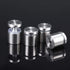 Pelopy 8 Pcs Sign Standoff Screws, Stainless Steel Wall Standoff Mounts for Glass Acrylic Nail (1 x 1 Inch)