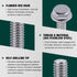 M5-0.8 x 25mm Hex Flange Bolt, DIN6921, 30-Pack, 304 Stainless Steel, Serrated Locking Flange, 1" Thread Length