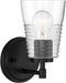 Designers Fountain D230M-1B-MB Ingo Wall Sconce, 1-Light 60 Watts, Matte Black