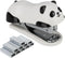 Cute Panda Mini Desktop Stapler, Home Stapler with 1000 Staples
