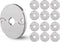F-24333-12 1 in. IPS Floor and Ceiling Split Flange Escutcheon, Chrome Plated (Pack of 12)