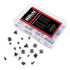 Hilitchi 250-Pcs 6 x 6mm 12 x 12mm Tactile Push Button Switch Micro Momentary Assortment Kit