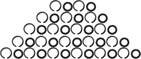 1/2" Impact Wrench Socket Retainer Rings Clip with O-Ring, 20 Sets/Pack, Replacement Tool Parts