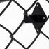 Wall Brackets for Gridwall Panels, Black Mount Brackets with Mounting Hardware (10 Pack)