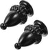 HOMSFOU 2pcs Lamp Finials Simple Decorative Knobs for Table and Floor Lamps Easy