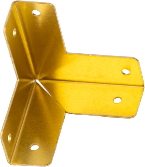 Set 4 CK4-B Solid Brass Decorative Corner Protector | of | Furniture Corner Guard Hardware for Jewelry Box, Case |