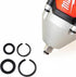10 Sets 3/8" and 10 Sets 1/2" Impact Retaining Ring Wrench Socket Clip with O-Ring for Milwaukee Electric Wrench