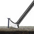 2pcs Rolling Head Pry Bar, 6" Length, 0.3" Rod Dia Carbon Steel for Automotive Mechanics