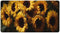 HFDSIFBUJ Sunflower Bouquet Yellow Flowers Large Desk Mat 30"x 16",Non-Slip Rubber Gaming Mouse