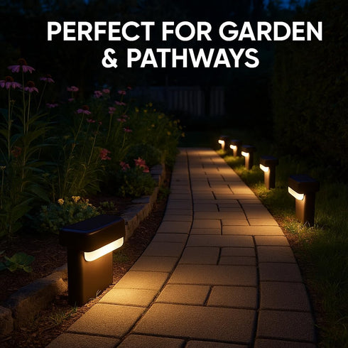 16 Pack, Solar Deck Lights Outdoor Peel And Stick Deck Railing Lights, Long-lasting & Durable Waterproof For Outdoor