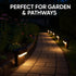 16 Pack, Solar Deck Lights Outdoor Peel And Stick Deck Railing Lights, Long-lasting & Durable Waterproof For Outdoor
