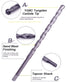 Masonry Drill Bits 5/32 in.x 3-1/2 in. Carbide Tip Flat Shank Drill - 10Pcs for Concrete Stone Bricks