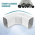 Downspout Gutter Elbows - Positive Elbow, 90 Degrees 3x2 Style A, Roofing Gutter Downspout Elbows