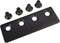Sliding Barn Door Track Connector Black