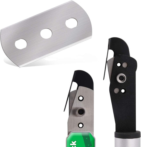 Gomake Replacement Blades for Bodyguard Vinyl Backing Cutter Knife, Stainless Steel, Pack of 50