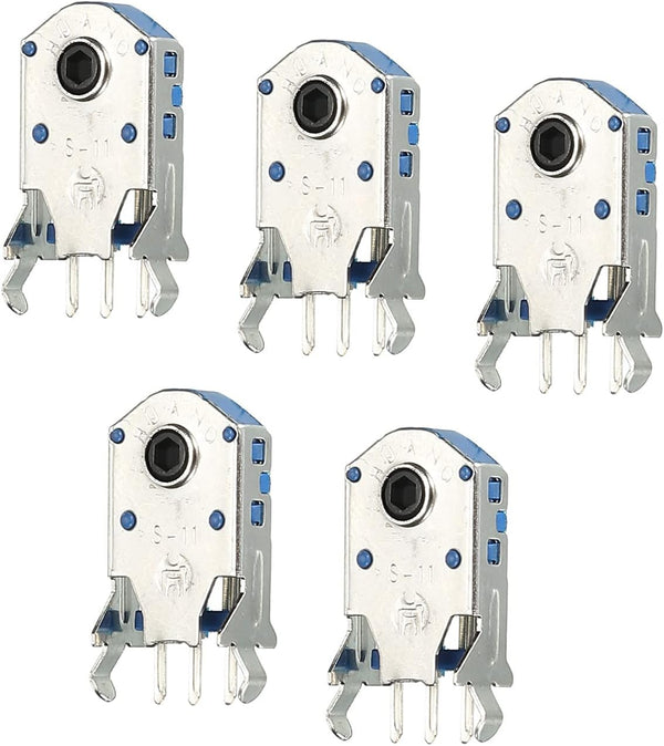 MECCANIXITY Mouse Wheel Encoder, 11mm 300W Time Accurate Decoder, Rotary Mouse Scroll Wheel Encoder, 5 Pcs