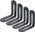 Xiaoyztan 4 Pcs Stainless Steel Slotted Corner Braces Reinforced L-Shape Corner Brackets