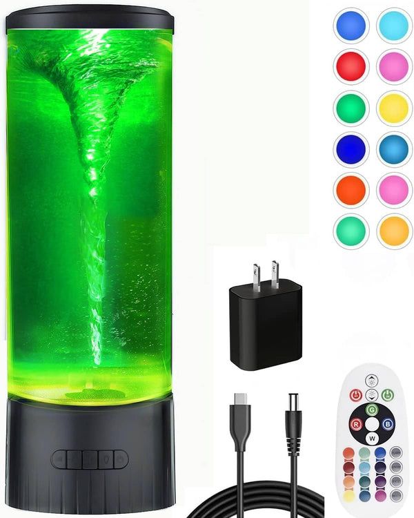 Mindiverse Twister Lamp 15.5 Inch Large Size with Breath Light - Water Vortex
