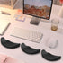Ergonomic Mouse Wrist Rest Support (Black), Sliding Pad for Office Work, Gaming, Coding, Relief Sliding Gliding