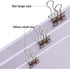 Extra Large Binder Clips 2 Inch (40 Pack) Big Paper Clamps for Home and Office Supplies, Silver