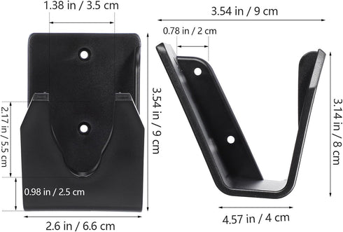 Gadpiparty 3 Pack Universal Barcode Scanner Holder Stand Mounting Bracket for Desk and Wall Stable Scanner Stand