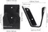 Gadpiparty 3 Pack Universal Barcode Scanner Holder Stand Mounting Bracket for Desk and Wall Stable Scanner Stand