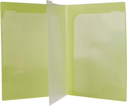 Filexec Products 4 Pocket Port/Folder, Assorted, Pack of 6