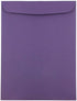 JAM PAPER Premium Envelopes - 9 x 12 Open End Catalog, Dark Purple, 25/Pack