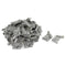 uxcell 50Pcs 35mm DIN Rail Terminal Block End Stopper Mounting Clips
