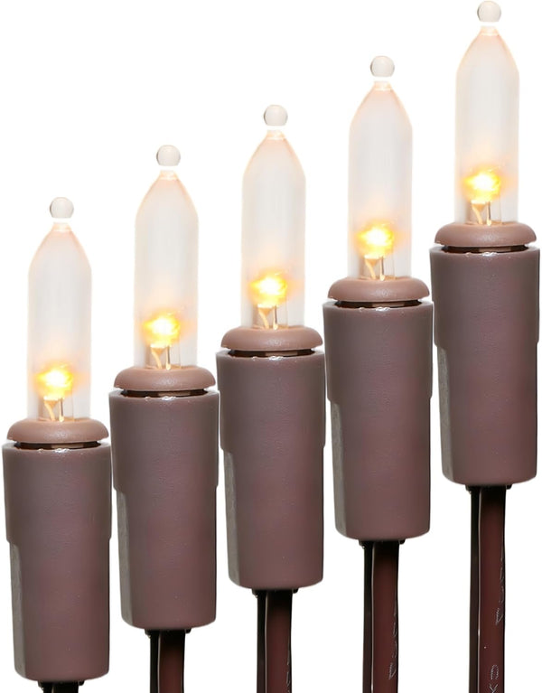 LUCKY SHINE 150 LED Warm White Christmas Lights, Commercial Grade Decorative Lighting
