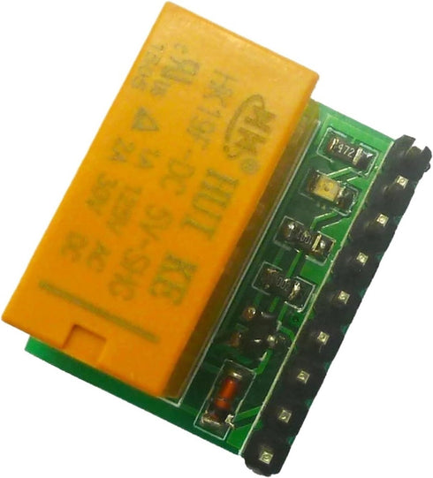 KXYIAKUFA 1PCS 5V 12V Aircraft(12V DC DPDT Signal Relay Module Dual selector Switch Board for LED MCU Motor Toy car