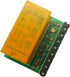 KXYIAKUFA 1PCS 5V 12V Aircraft(12V DC DPDT Signal Relay Module Dual selector Switch Board for LED MCU Motor Toy car