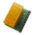 REKKOG 1PCS 5V 12V Aircraft(12V DC DPDT Signal Relay Module Dual selector Switch Board for LED MCU Motor Toy car Boat