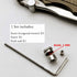 edcfans 3 Pack Thumb Stud Replacement for Buck 110 Knife with Hex Wrench (Black, Silver, Brass)