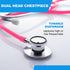 DS-9290-PK 22 Inch Primacare Adult Size Stethoscope for Diagnostics and Screening Instruments, Lightweight and Aluminum