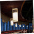 SEWACC Natural Chandelier Chinese Style Pendant Light with Retro Rattan Weave Japanese Zen Hanging Ceiling Light