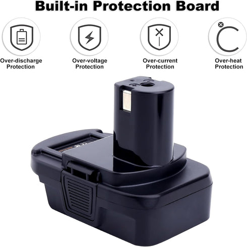 Biswaye Adapter Compatible with Dewalt 20V Battery to Replacement for Ryobi 18V One+ Battery, Adapter Compatible with Milwaukee M18 Battery to Replacement for Ryobi 18V One+ Battery P102 P189 P107